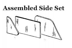 6 Piece Pre-Assembled Side Set ( Chevy Sedan )